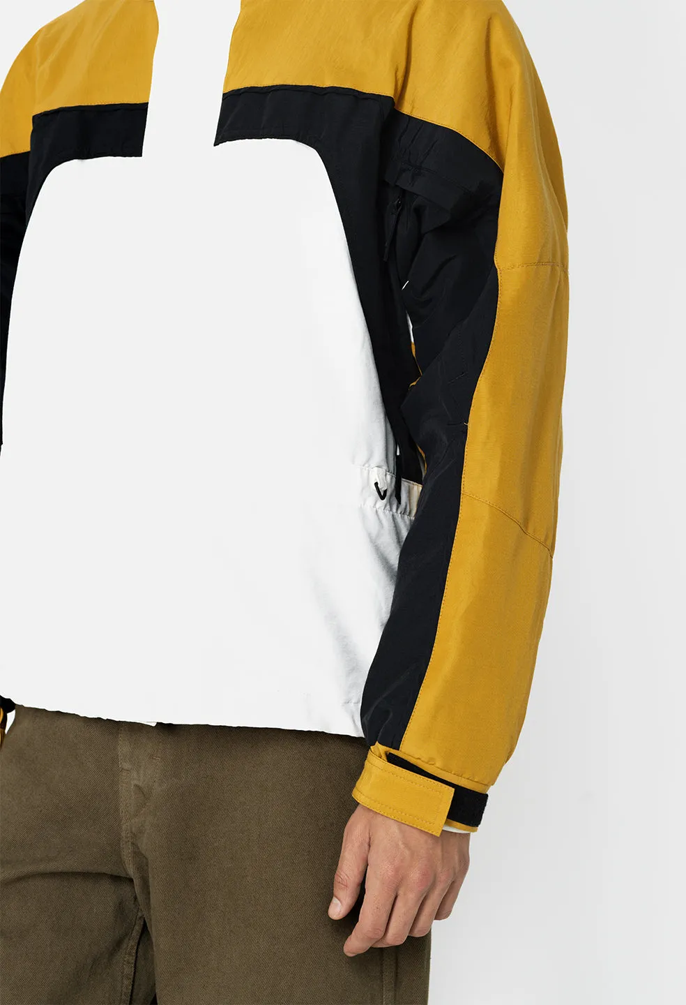 Sail Snow Jacket / White X Mustard