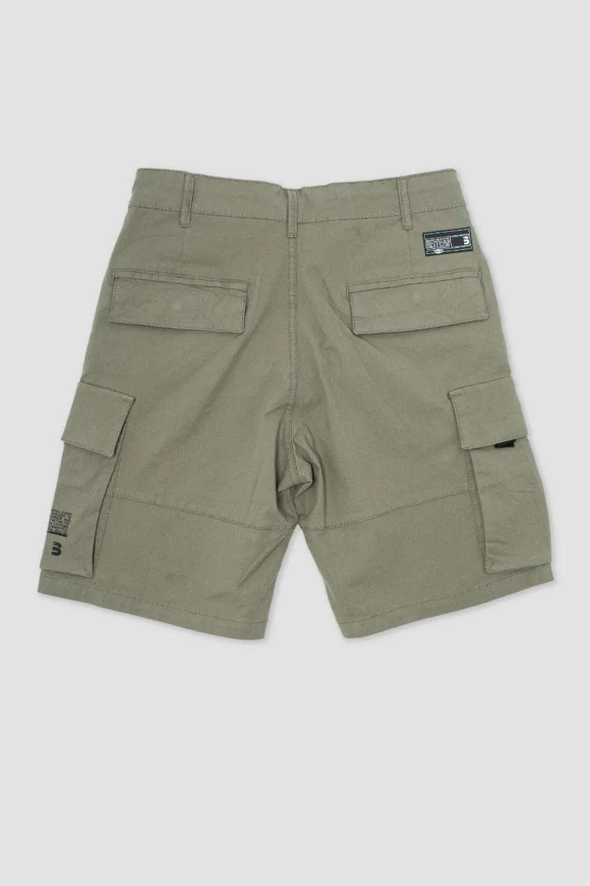 Short Cargo Paris Verde Militar