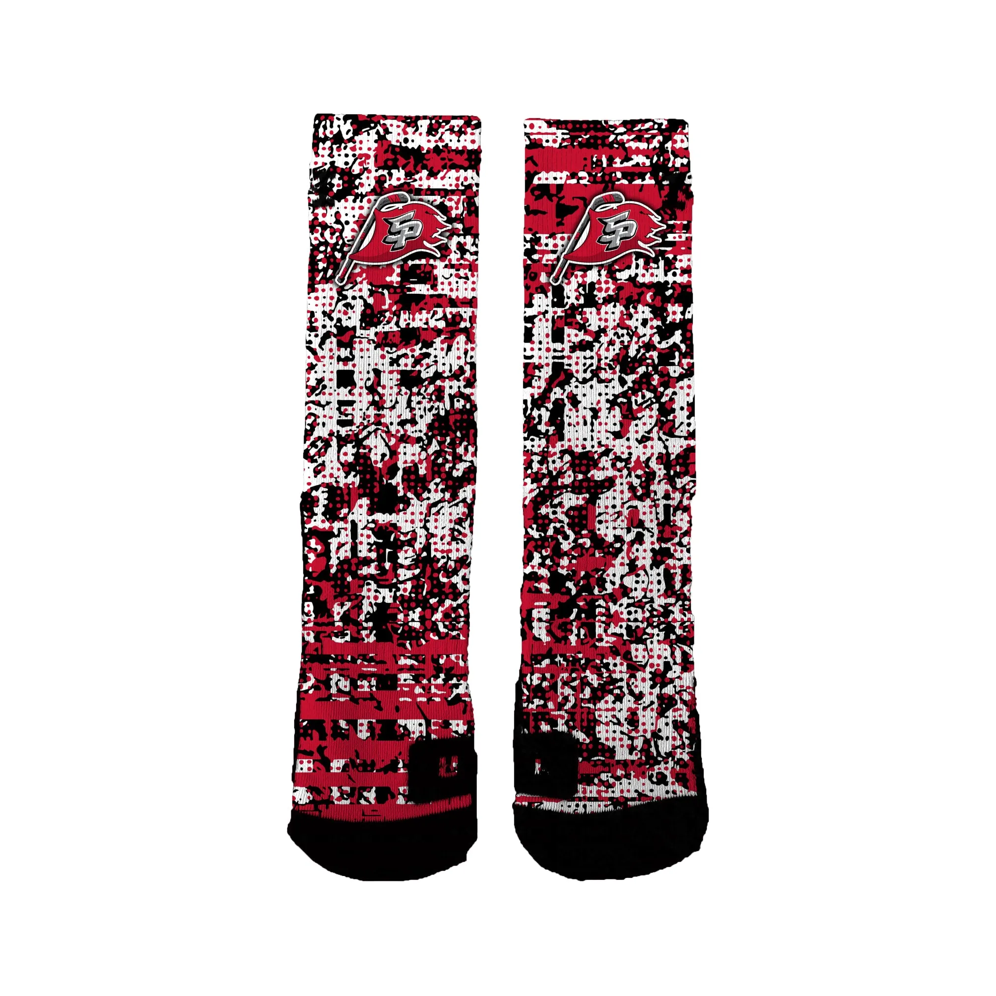 South Pittsburgh Rebellion Dotted Socks