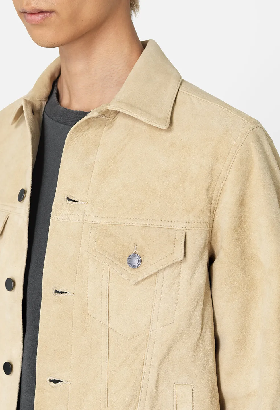 Suede Thumper Jacket Type III / Tan