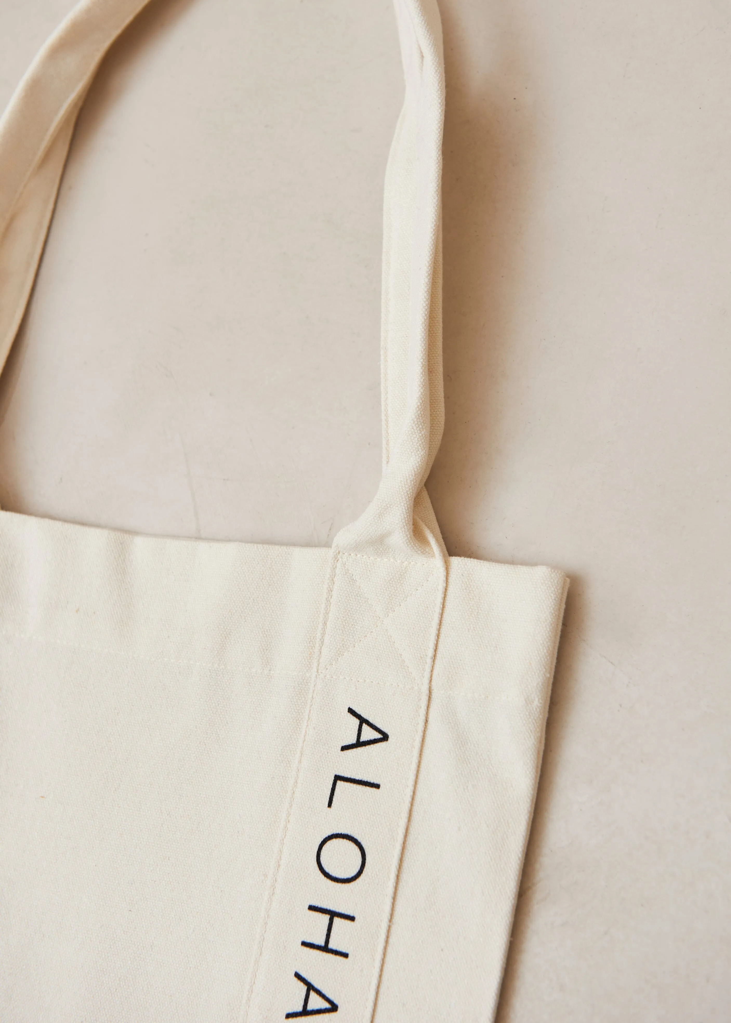 Summer Of Love Cream Tote Bag