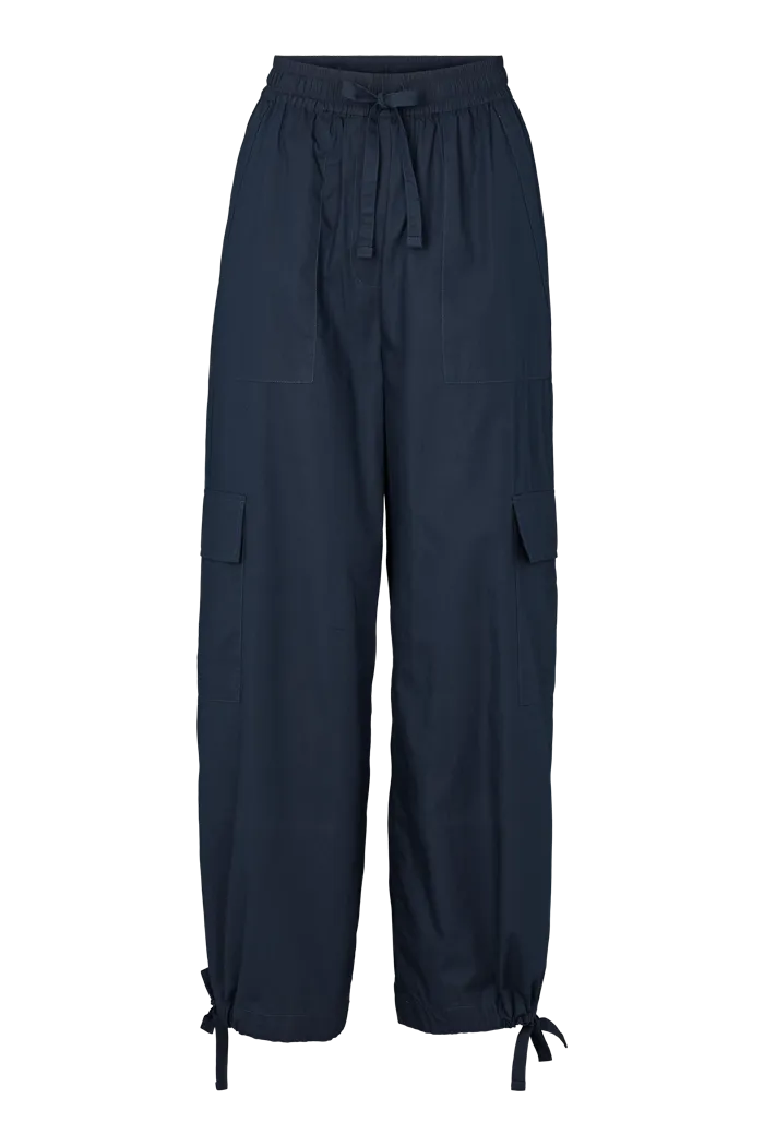 Tilde Loose Cargo Pants - Sky Captain