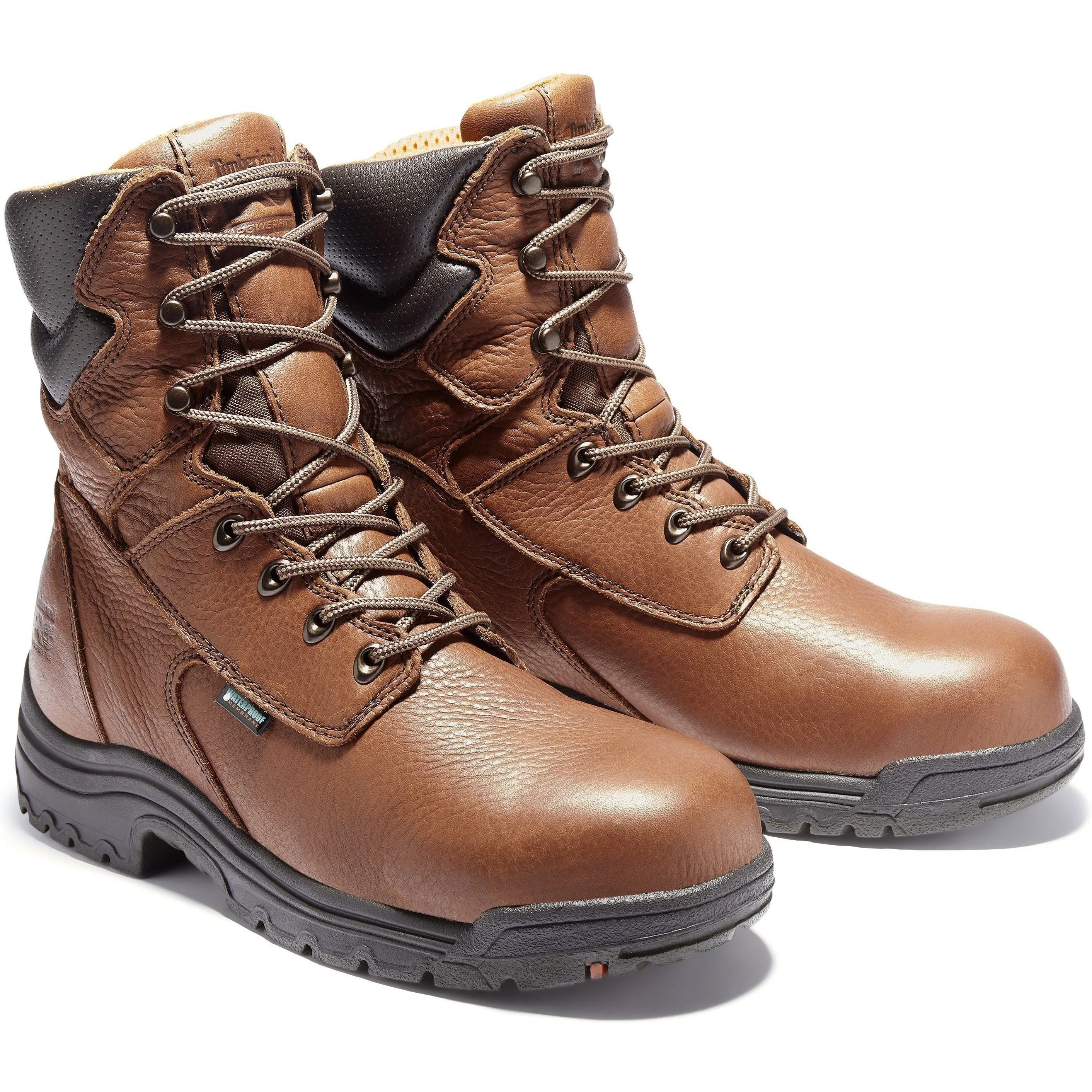 Timberland PRO Men's TiTAN 8 Alloy Toe WP Work Boot Brown TB147019210