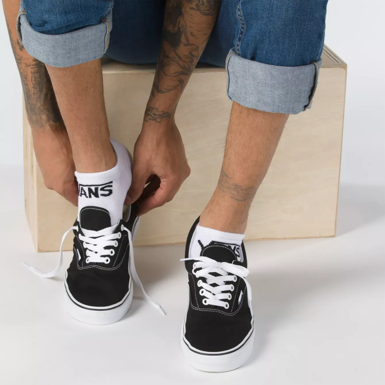 Vans Classic Kick No Show Socks (3 Pack)