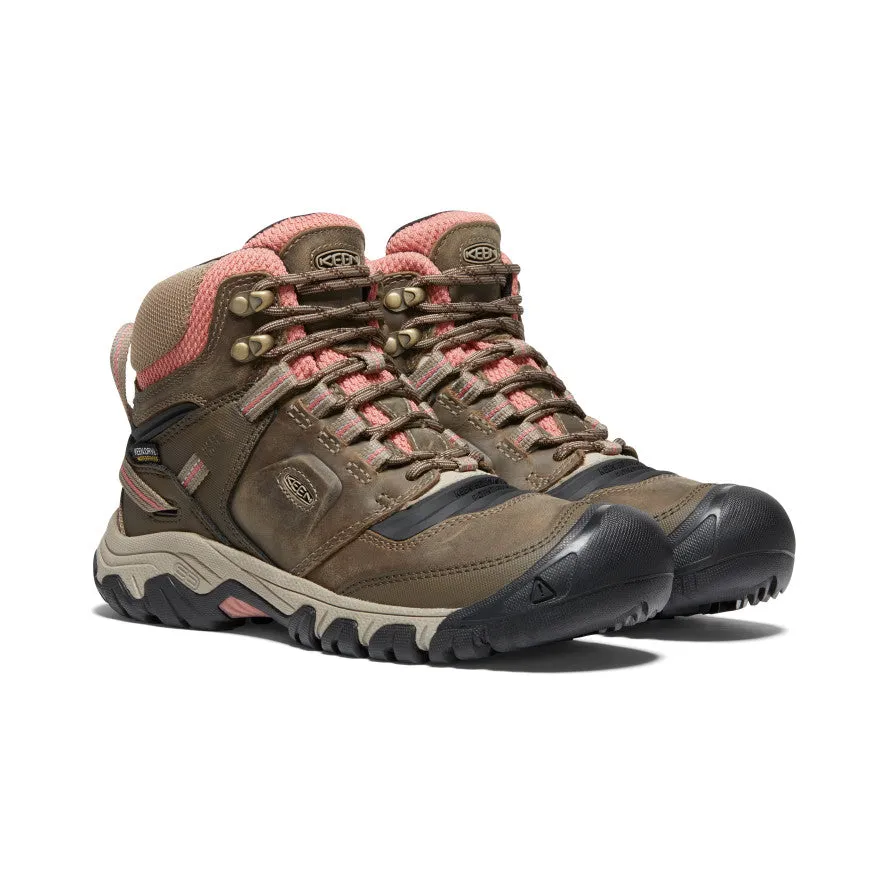 Women's Ridge Flex Waterproof Boot  |  Timberwolf/Brick Dust