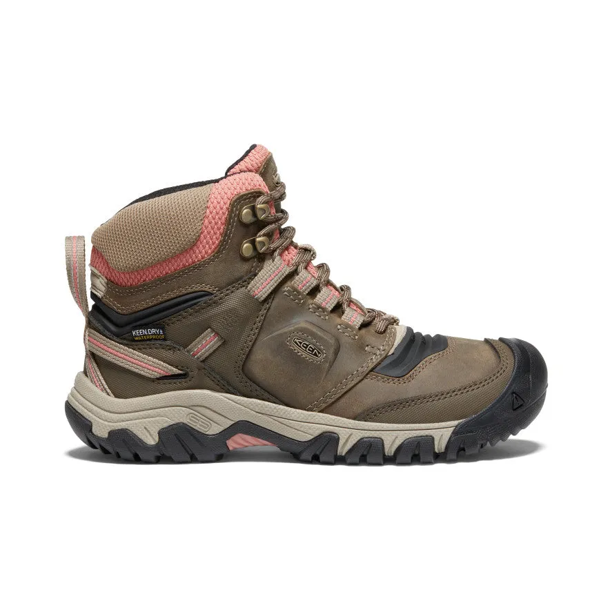 Women's Ridge Flex Waterproof Boot  |  Timberwolf/Brick Dust