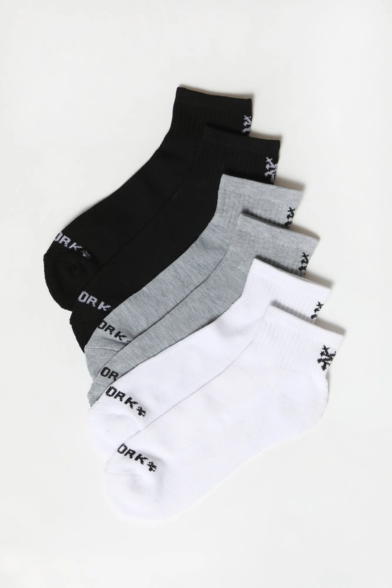 Zoo York Mens 6-Pack Athletic Ankle Socks